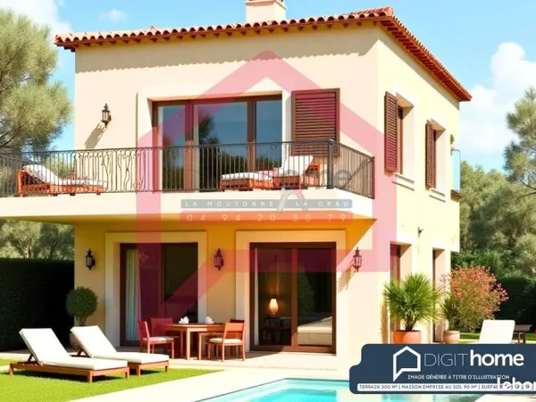 Terrain 300 m² La Crau