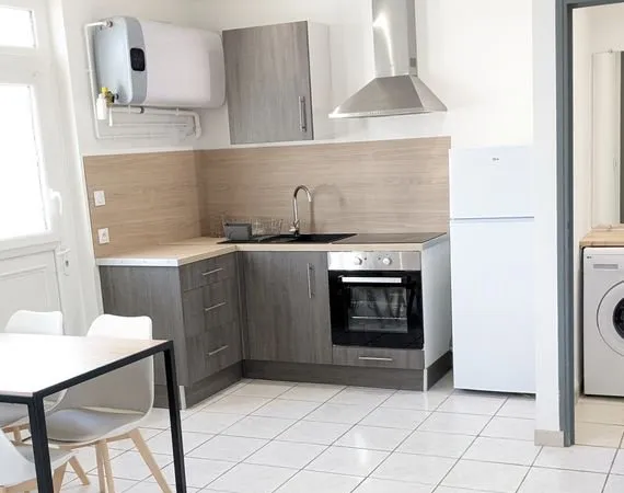 T2 33m² Meublé ROANNE + Garage