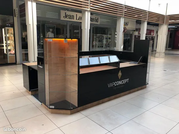 Kiosque point de vente