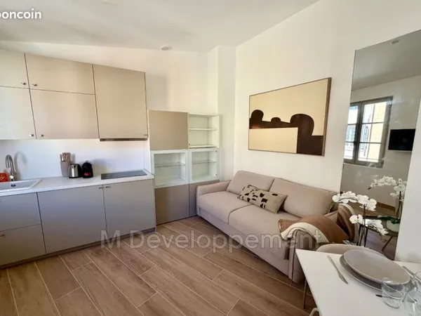Studio 1 pièce 15 m²