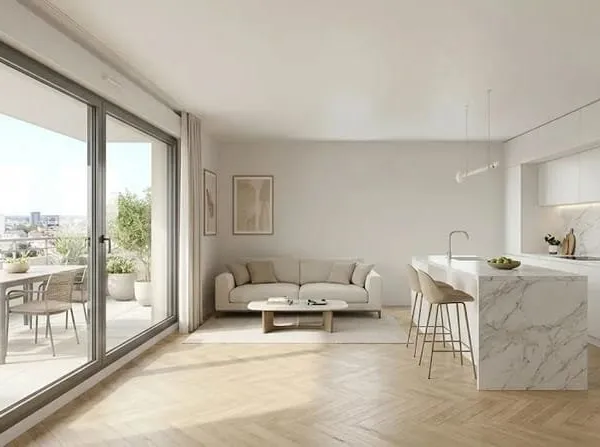 Appartement 3 pièces 63 m²