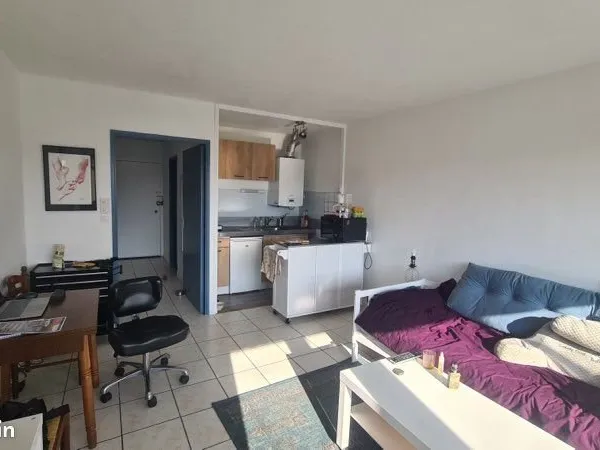 Studio 28 m2 avec loggia vue sur l'adour