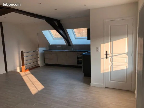 Location appartement 2 pièces en duplex