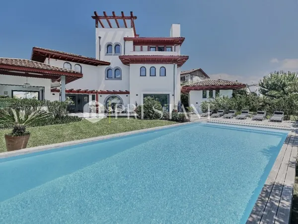 NIVELLE - MAISON CONTEMPORAINE A LOUER AVEC PISCINE PLAGE A PIED