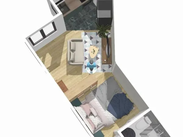 Appartement 1 pièce 18 m²
