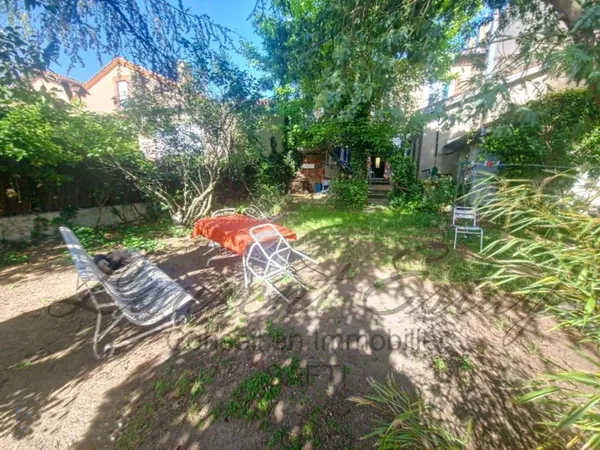 Immeuble de rapport 3 lots, 170m²,jardin+ terrasse