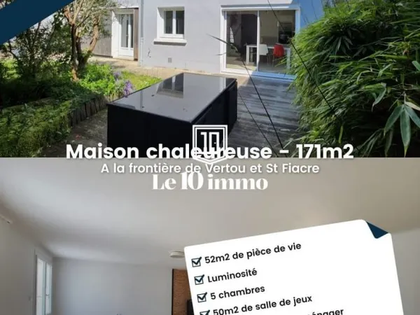Maison 204m2 - 5 chambres
