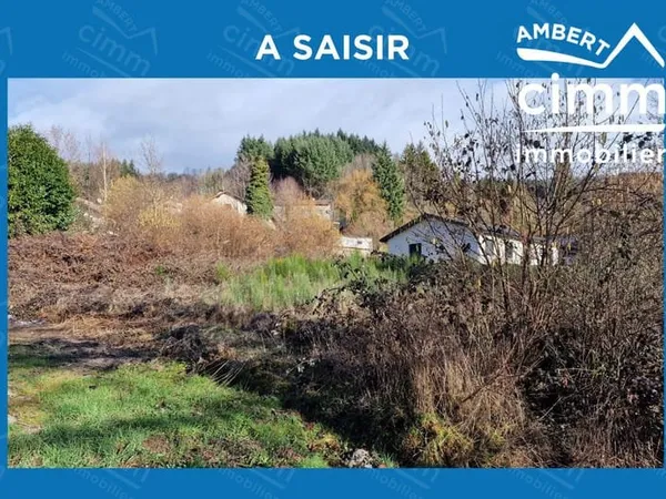 TERRAIN CONSTRUCTIBLE EN BORDURE DE RIVIERE