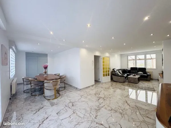 Maison 130m2 5pièces jardin, garage , véranda, sous-sol complet,