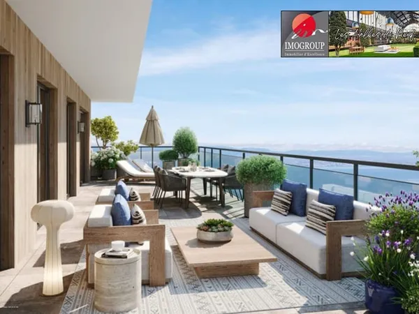 Programme neuf Evian Les Bains - GREEN VIEW - T3 en dernier étage