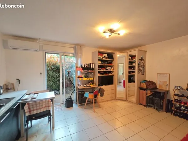Studio 26 m² avec terrasse - Rue Coupefer à Toulouse (bail mobilité 2 mois)