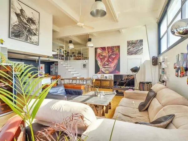 MANU — Loft et son immense terrasse avec vue sur Paris