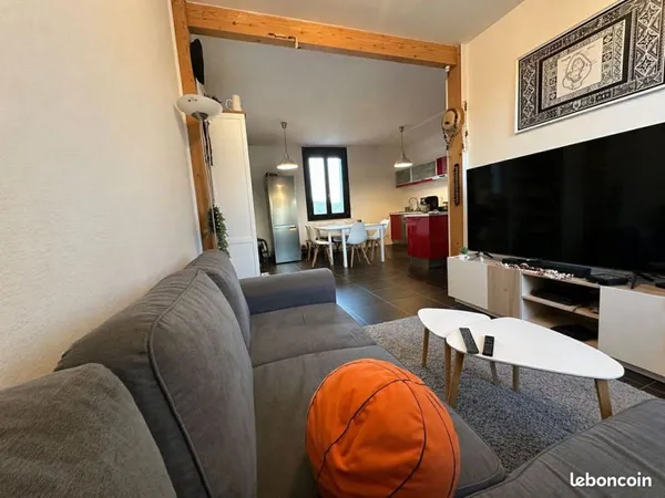 🏡 T3 66 m² avec jardin privatif 250 m², cave et 2 parkings - Sérézin-du-Rhône - 20 min de Lyon