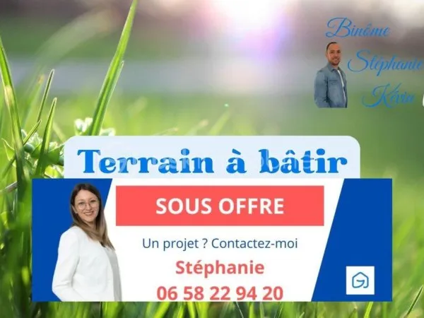 Le terrain qui lance votre projet de vie, proche de Cournonsec