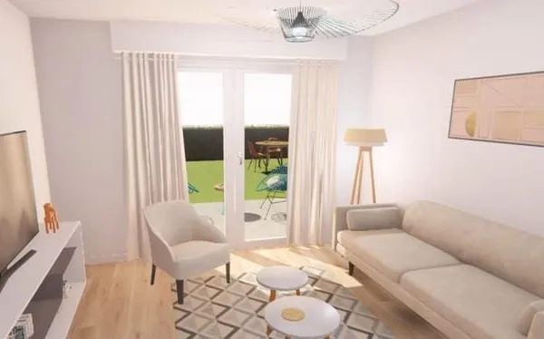 Appartement 2 pièces 41 m²