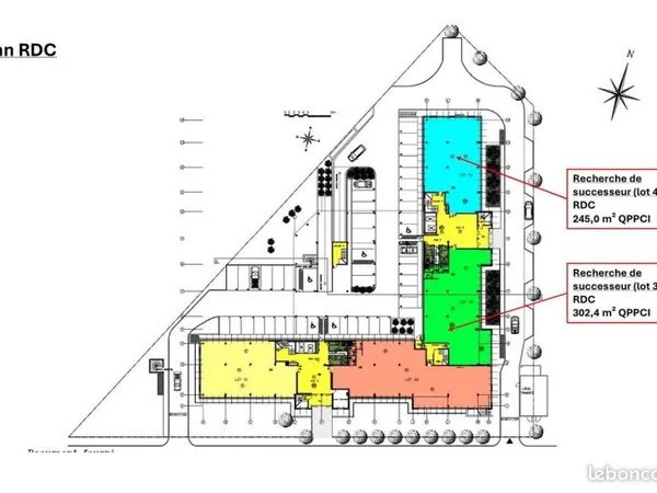 Bureaux 340 m² Meudon