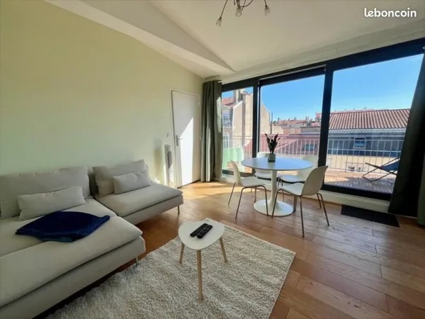 Meublé 3 pièces 47 m²