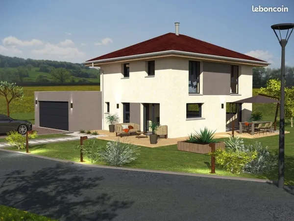 Maison neuve contemporaine - L'Hôpital-du-Grosbois (25620)