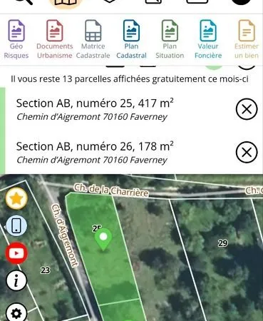 Terrain constructible
