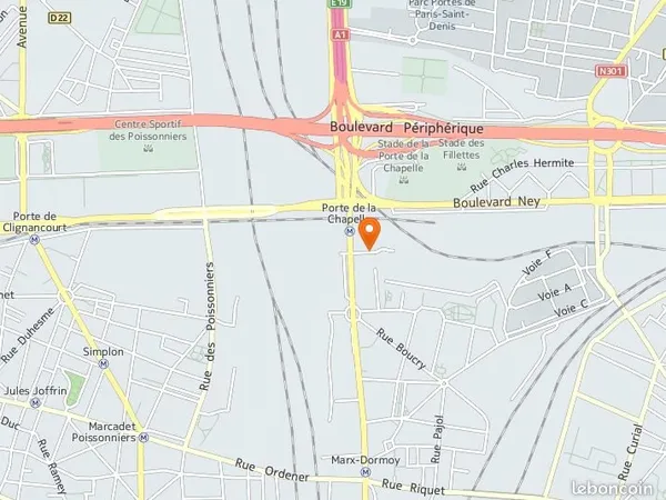 Box-parking en sous sol 82 eur paris 18°