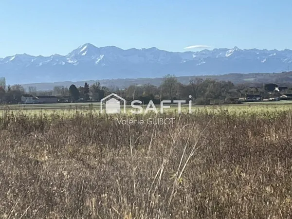 Rare ! Terrain Privilégié à Betplan avec Vue Pyrénées