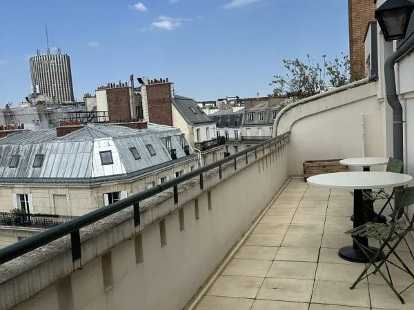 Appartement meublé en dernier étage