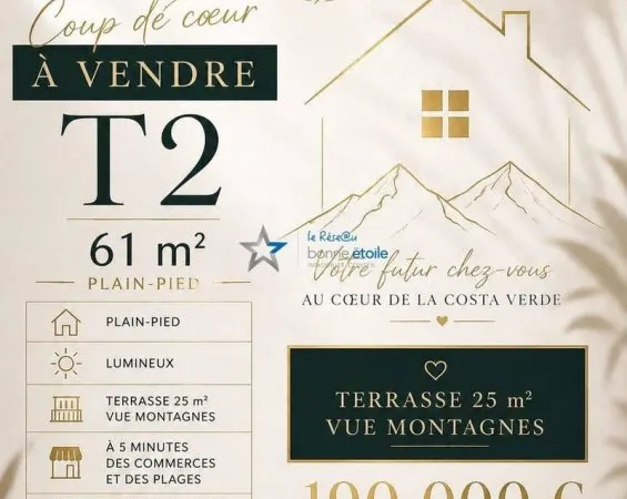 Appartement 3 pièces 61 m²