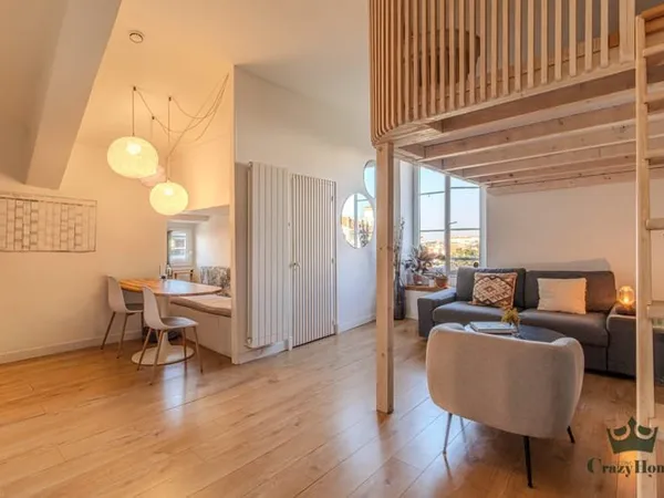 Ravissant Studio avec mezzanine - tout à pied