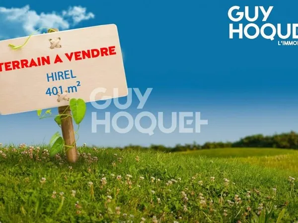 Terrain à bâtir Vente Hirel  401m² 61000€