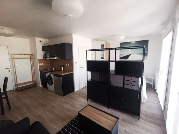 Loue Grand studio meublé tout neuf de 29m² Centre ville Nord Rennes