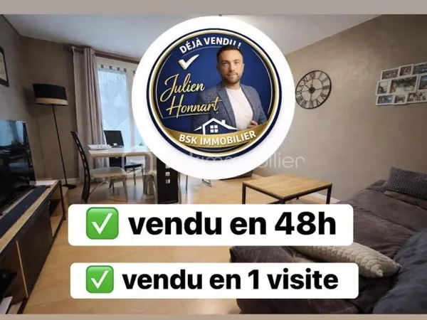 Appartement 3 pièces 56 m²