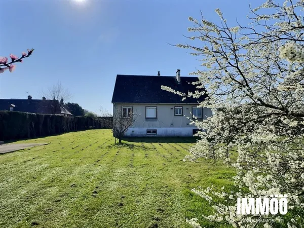 Maison plain-pied avec jardin & vue Abbaye - Jumièges