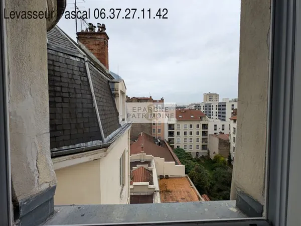 Studio Dernier Etage Lyon 6ème