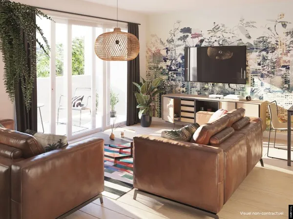 Appartement 2 pièces 42 m²
