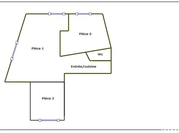Local commercial 43 m²
