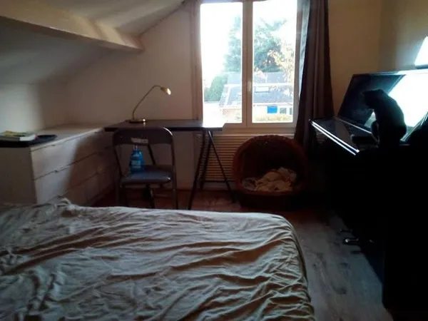 Chambre 1 pièce 15 m²