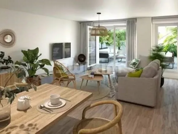 CHARBONNIERES LES BAINS - T3 - BALCON 14 M² - VUE DEGAGEE