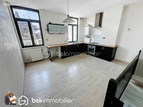 Triplex 2 pièces 52 m²