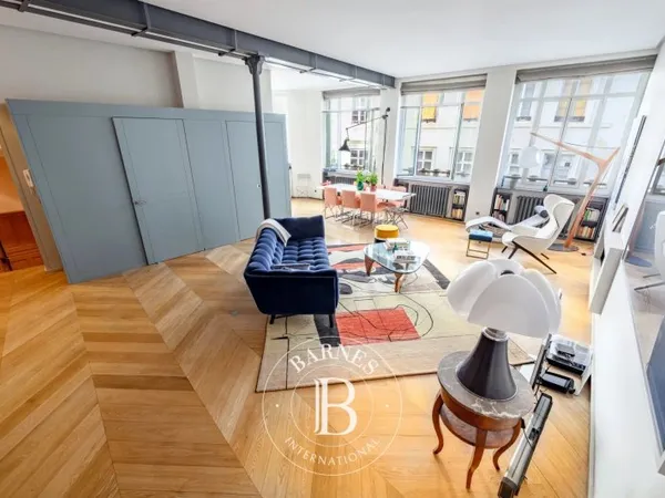 Vente appartement Paris 2 - Place des Victoires - Montorgueil - Loft - Dernier étage - Volumes - Lum