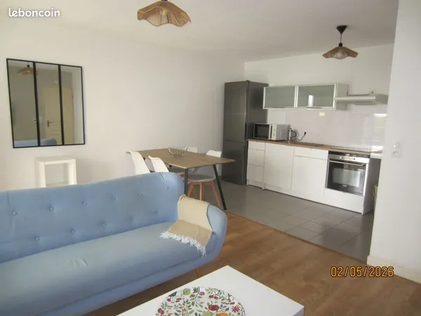 T2 Meublé de 46 m² + Terrasse - GRADIGNAN Quartier Favard