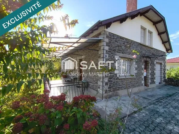 Maison familiale, appartement, jardin et dépendances