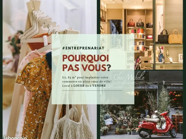 A VENDRE/A LOUER Local commercial Morteau centre ville