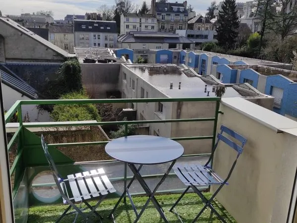 T2 Meublé Centre ville - Parking - Balcon