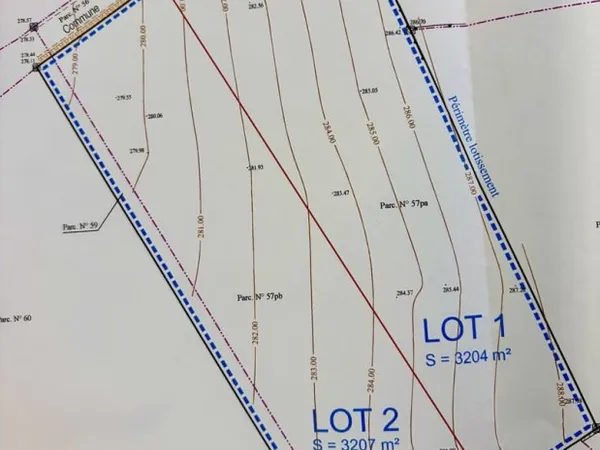 Terrain à bâtir Vente Panazol  3204m² 76000€
