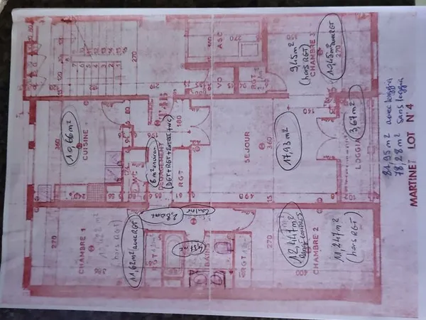 Appartement de 78m2 à louer sur Tarbes