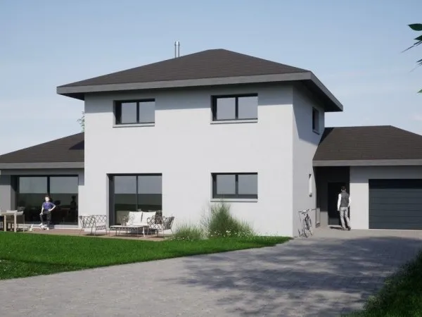 Terrain + maison 126 m²