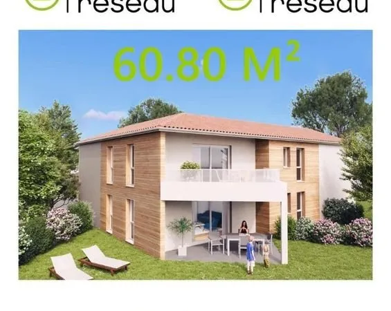 Appartement 3 pièces 60 m²