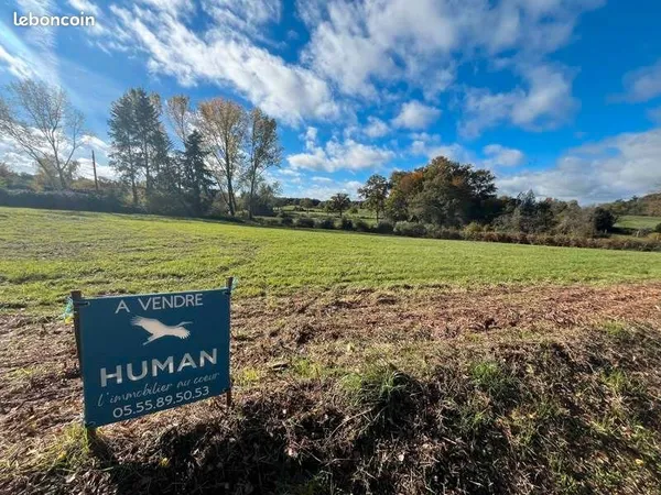 Terrain 3 392 m² Saint Maurice La Souterraine