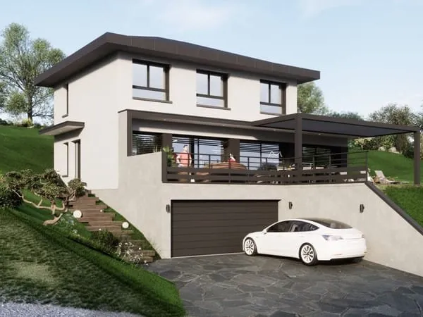 Projet de construction d'une maison 133 m² avec terrain à COLLONGES-SOUS-SALEVE (74)