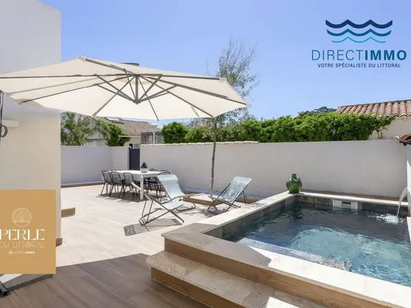 CARNON-PLAGE VILLA F5 ENTIEREMENT RENOVEE PROCHE PLAGE AVEC